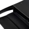 151-Horizontal-Box-Bag-Calfskin-Leather150 Vertical Box Bag In Black Calfskin Leather⎮CLASH BAGS
