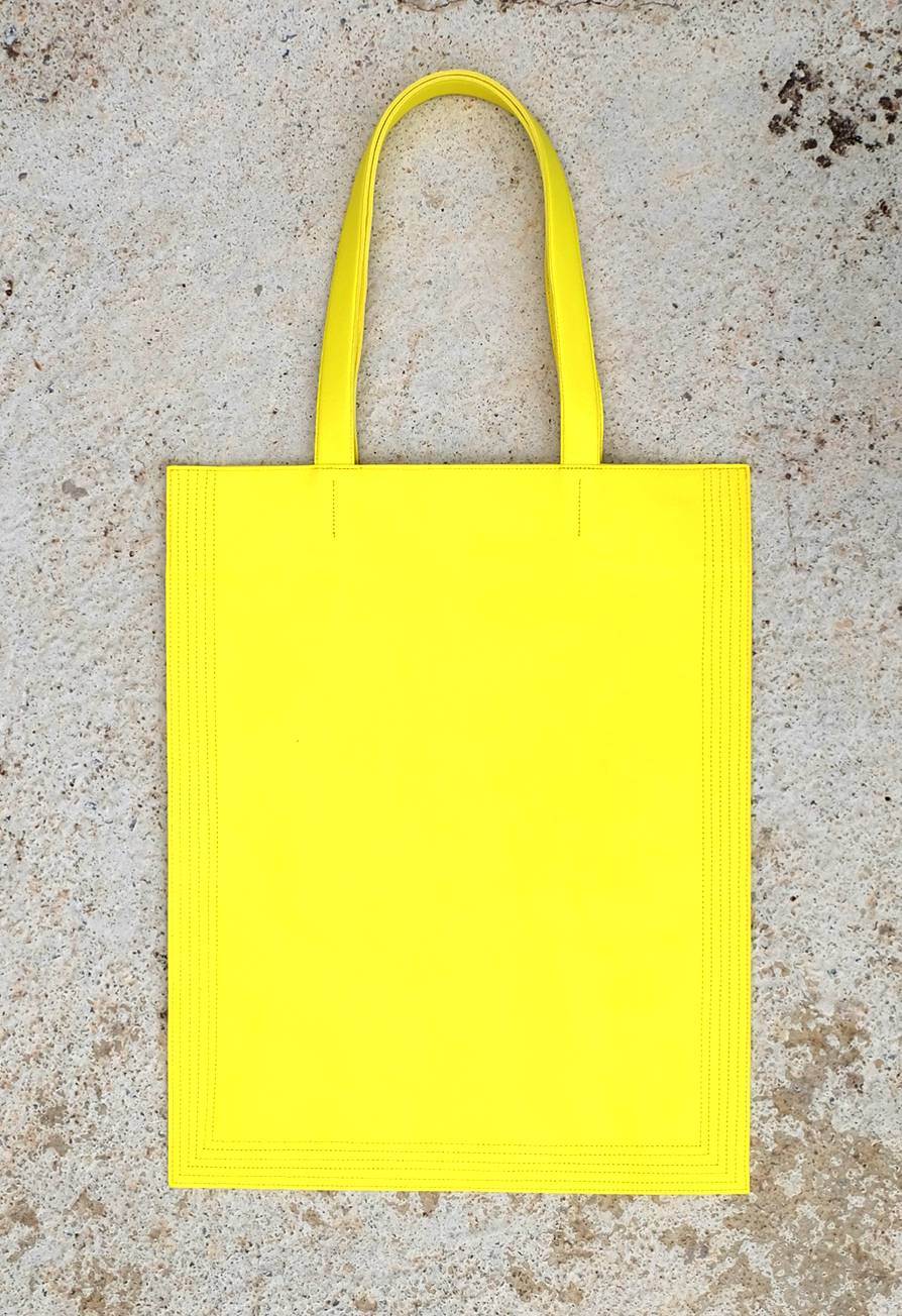 108-Tote-Bag-in-Yellow-Lamb-Nappa-Leather7 CLASH BAGS